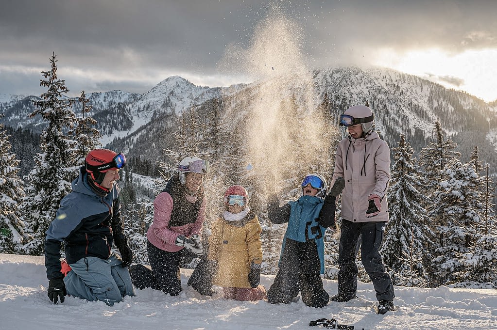 Familienurlaub im Winter Skiurlaub
